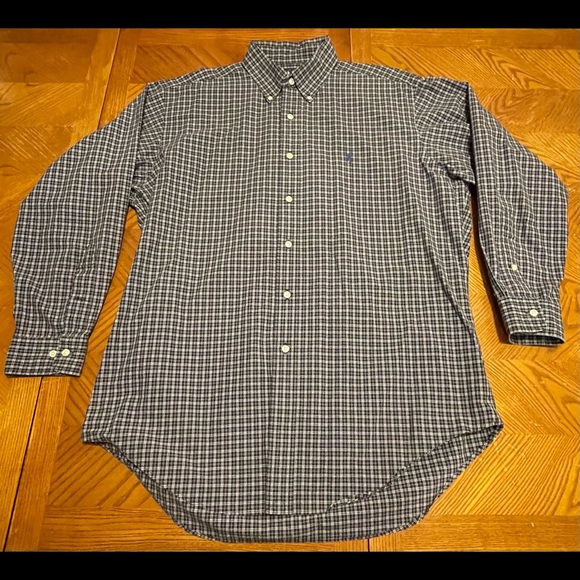 3 mens Polo Ralph Lauren long-sleeved dress shirts - Picture 2 of 10